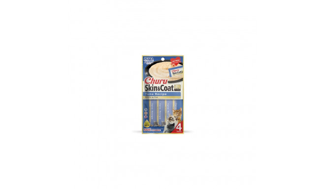 Churu Skin & Coat tuna treat for cats 4x14g