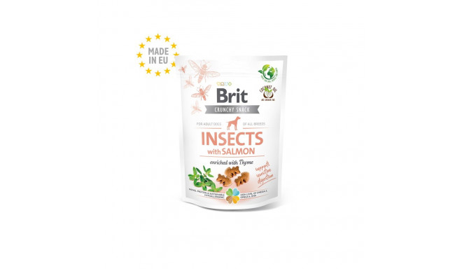 Brit Care Insects with Salmon chew treat for dogs 200g
