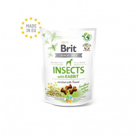 Brit Care Insects with Rabbit chew treat for dogs 200g