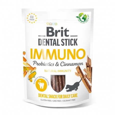 Brit Dental Stick Immuno жевательные палочки для собак 7 шт 251г