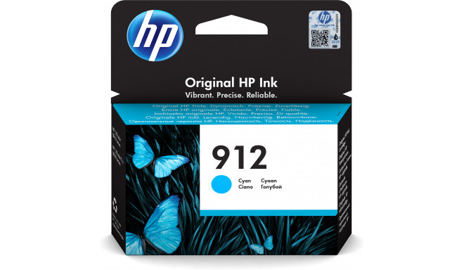 HP tint 912 3YL77AE Instant Ink, tsüaan