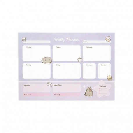 Pusheen - Planner tygodniowy z kolekcji Moments 54 strony A3