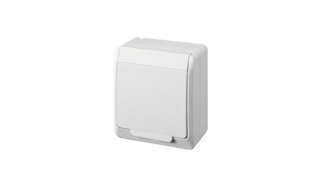 SOCKET HERMES valge IP44 0324-02