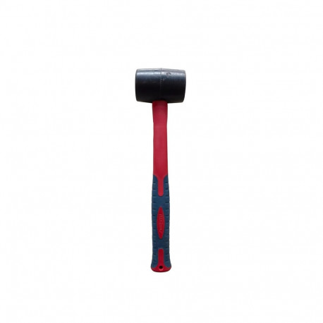 RUBBER MALLET FIBERGLASS HANDLE 600G HH