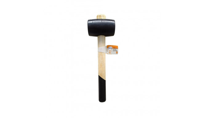 RUBBER MALLET WOODEN HANDLE 600G OKKO