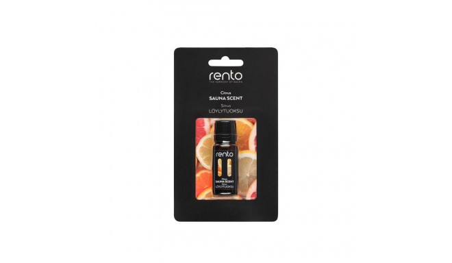 SAUNA SCENT 10ML CITRUS RENTO