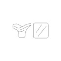 FURNITURE KNOB D32 7-749.18 BLACK