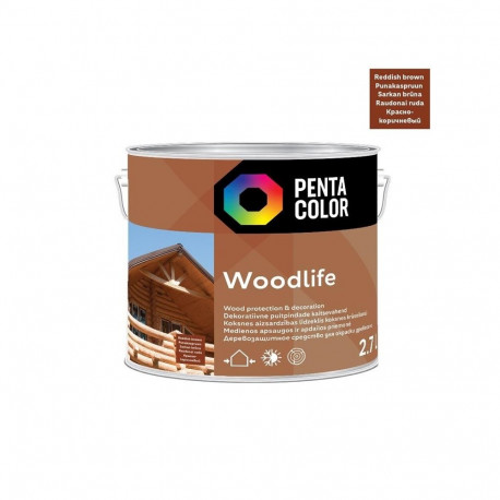 impregneerija woodlife punakaspruun 2,7L