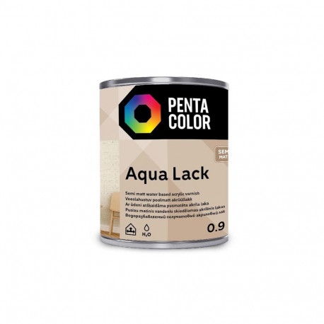 Akrüüllakk Aqua Lack Satin 0.9 L