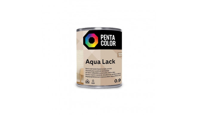 akrüüllakk aqua poolmatt 0.9 l