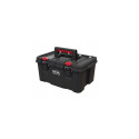 Keter tool box Stack'N'Roll 52.5x34.5x26cm, black/red