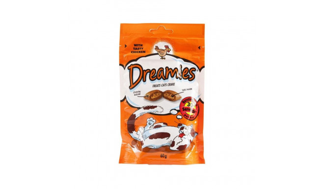 DAINTY FOR CATS DREAMIES WITH CHICKEN60G