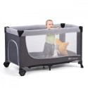 Travel Cot LEODY gray