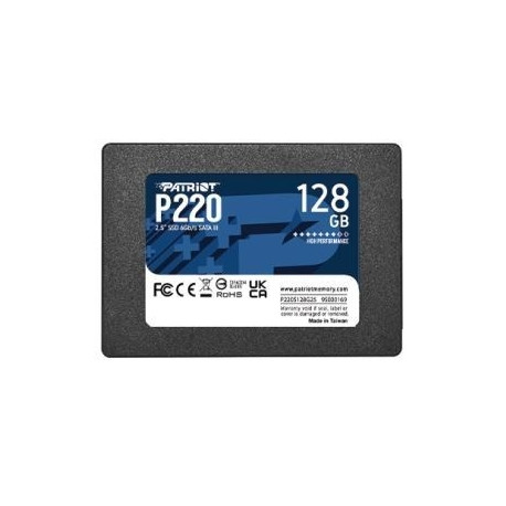 Disc SSD 128GB P220 550/480 MB/s SATA III 2.5