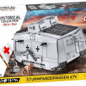 HC Great War Sturmpanzerwagen A7V bricks 840 pieces