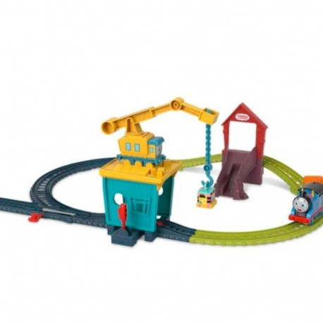 Tom & Friends Train set Crane Carole + Sandy