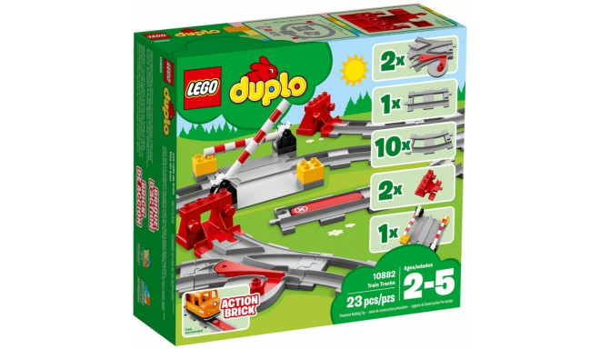 LEGO toy set Duplo Train Tracks