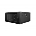 Wall-Mounted Rack 19 4U 600 x 600 mm black