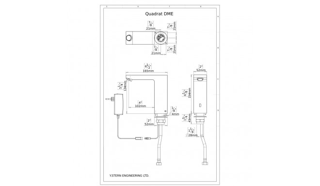 STERN Quadrat DM Faucet