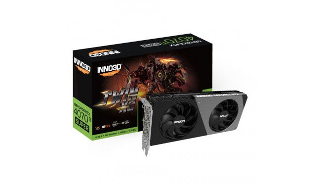 Inno3D GeForce RTX 4070 Ti SUPER TWIN X2 NVIDIA 16 GB GDDR6X