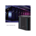 Qoltec 54464 RACK cabinet 19" | 12U | 600 x 635 x 450