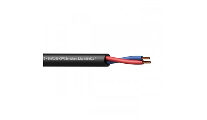 PROCAB CLS215-B2CA/3 – Loudspeaker cable - 2 x 1.5 mm2 - 16 AWG -  EN50399 CPR Euroclass B2ca-s1b,d0