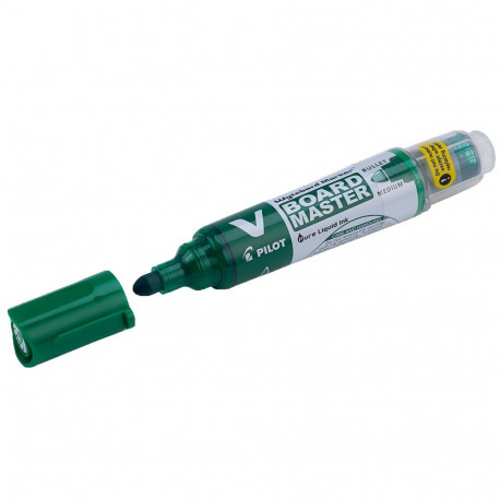 V Board Marker bullet tip green