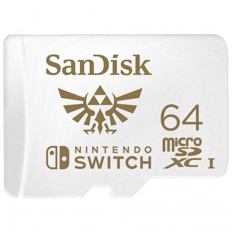 "CARD Sandisk Speicherkarte microXC fr Nintendo Switch 64 GB"