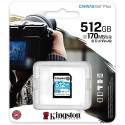 "CARD 512GB Kingston Canvas Go! Plus SDXC 170MB/s"