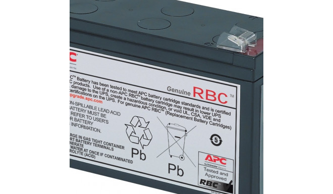 "APC Ersatzbatterie Nr.17 RBC17"