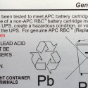 "APC Ersatzbatterie Nr.6 RBC6"