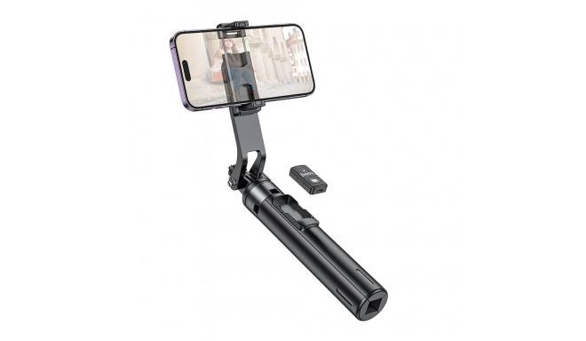 HOCO selfie stick with bluetooth remote control tripod K21 black