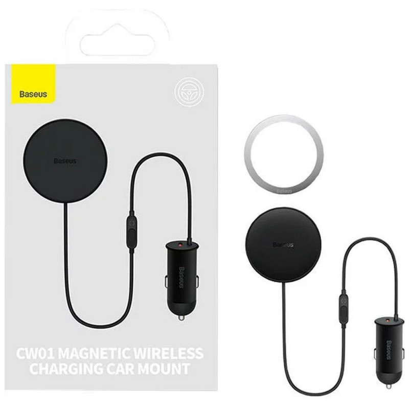 BASEUS car holder to air vent with wilress charging support