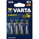 Varta patarei Alkaline R3 AAA High Energy 4tk