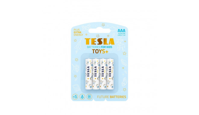 TESLA alkaline battery R3 (AAA) TOYS+ BOY [4x120] 4 pcs