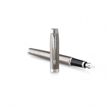 Parker IM Essential Stainless Steel CT Fountain Pen (F) - 2143635