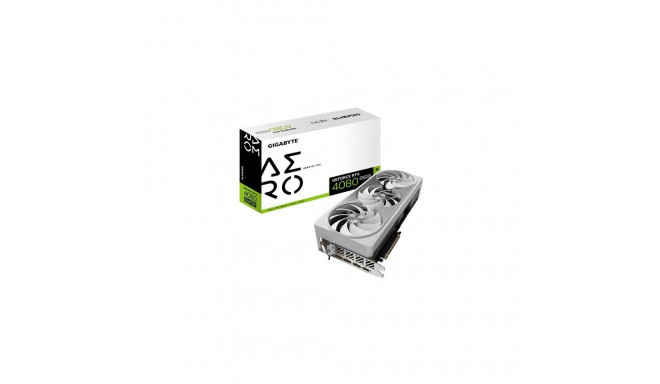 Gigabyte videokaart AERO GeForce RTX 4080 Super OC 16G NVIDIA 16GB GDDR6X