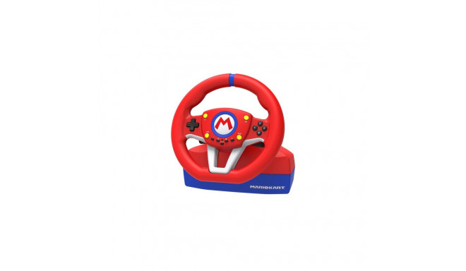 Hori Mario Kart Racing Wheel Pro Black, Blue, Red, White USB Steering wheel + Pedals Analogue Ninten