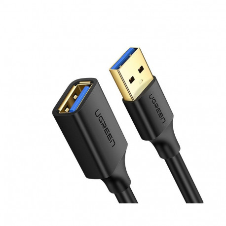 Cable extension USB 3.0 0.5m black US129 UGREEN