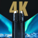 Cable HDMI-HDMI 1m (HDMI 2.0 4K@60Hz) black with mesh HD119 UGREEN