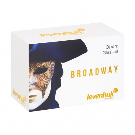 Levenhuk Broadway 325B Opera Glasses red