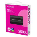 External SSD|ADATA|SD810|2TB|USB-C|Write speed 2000 MBytes/sec|Read speed 2000 MBytes/sec|SD810-2000