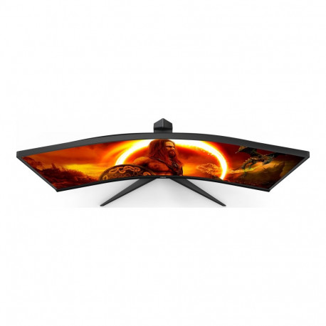 AOC CU34G2XP/BK 34inch 3440x1440 VA 180hz High adjustable Stand HDR400 Freesync Premium USB HUB 4x3.