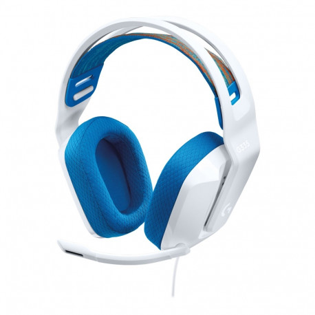 LOGITECH G335 juhtmega mängurikõrvaklapid valge EMEA
