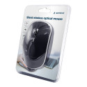 GEMBIRD Silent wireless optical mouse black