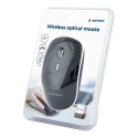 GEMBIRD Silent wireless optical mouse black