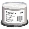 VERBATIM 50x CD-R DL+ 700MB 52x SP AZO wide thermal printable surface non-ID