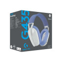 LOGITECH G435 LIGHTSPEED Wireless Gaming Headset - WHITE - EMEA