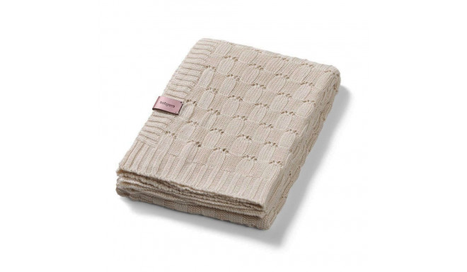 Babyono bamboo knitted blanket beige 1479/03