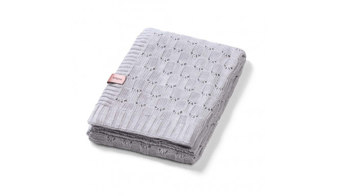 Babyono bamboo knitted blanket grey 1479/02